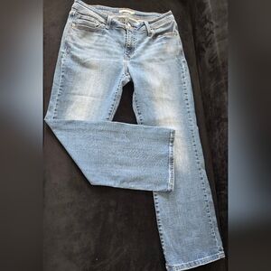 Levi's Women's Denim Straight Leg Jeans - Light Blue